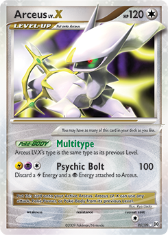 Arceus LV.X #96 Arceus