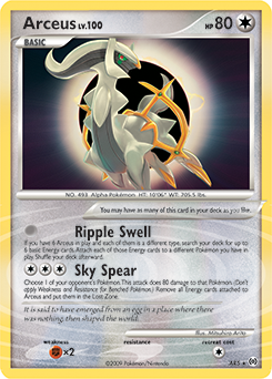 Arceus #AR5 Arceus