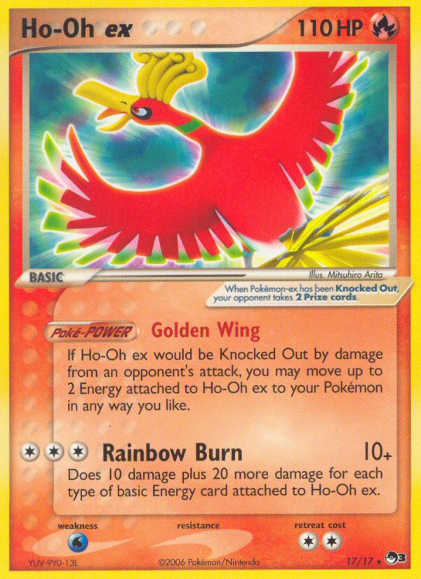 Ho-Oh ex #17 POP Series 3