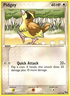Pidgey #12 POP Series 4