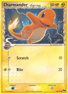 Charmander δ #10 POP Series 5