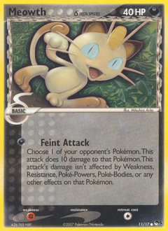 Meowth δ #11 POP Series 5