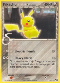 Pikachu δ #13 POP Series 5