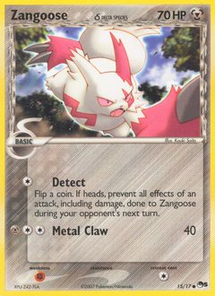 Zangoose δ #15 POP Series 5