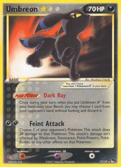 Umbreon ★ #17 POP Series 5