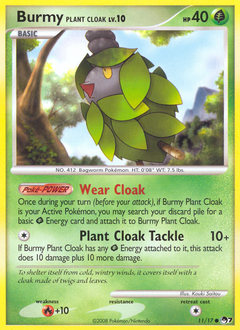 Burmy Plant Cloak #11 POP Series 7