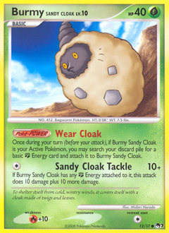 Burmy Sandy Cloak #12 POP Series 7