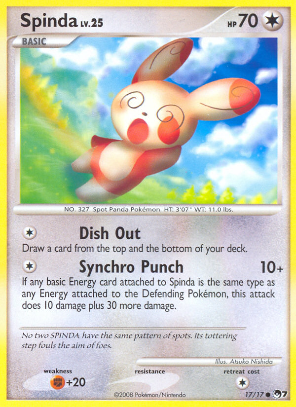 Spinda #17 POP Series 7