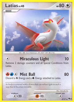 Latias — POP Series 7 chase card