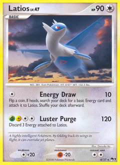 Latios — POP Series 7 chase card