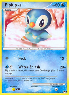 Piplup — POP Series 8 chase card