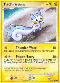 Pachirisu #10 POP Series 9