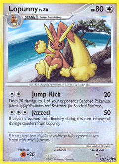 Lopunny #9 POP Series 9