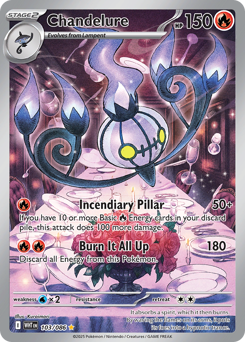 Chandelure #103 White Flare