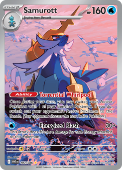 Samurott #107 White Flare