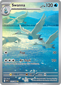 Swanna #110 White Flare