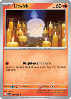 Litwick #16 White Flare