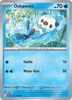 Oshawott #21 White Flare