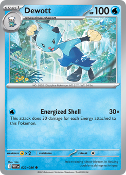 Dewott White Flare #22