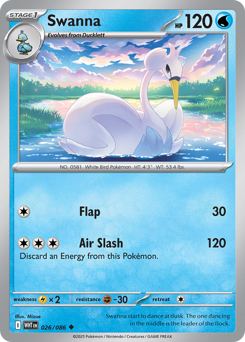Swanna #26 White Flare