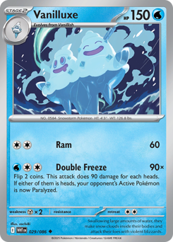 Vanilluxe #29 White Flare
