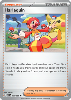 Harlequin #83 White Flare