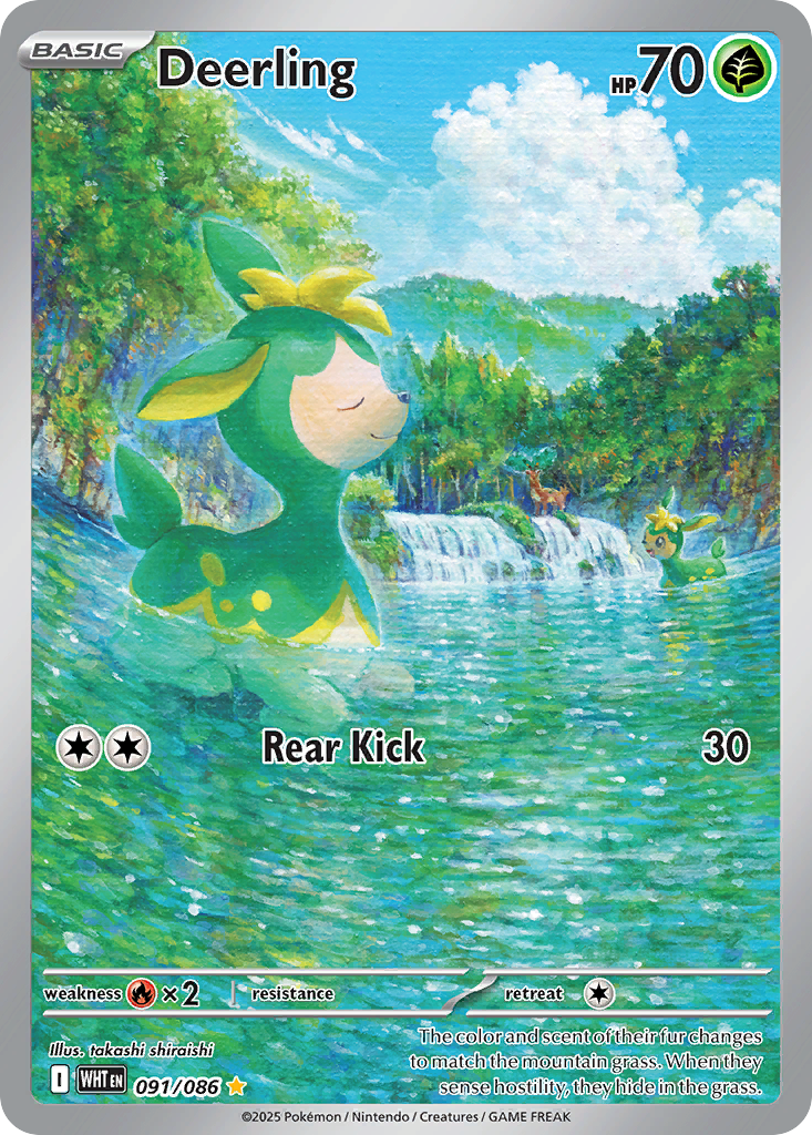 Deerling #91 White Flare