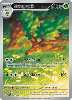 Sawsbuck #92 White Flare