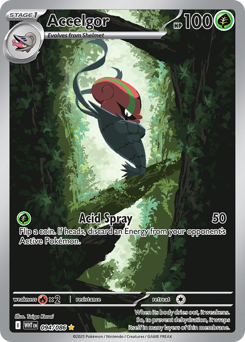 Accelgor #94 White Flare