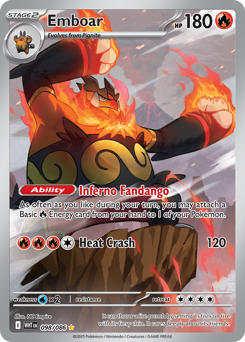 Emboar #98 White Flare