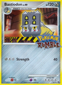 Bastiodon #14 Pokémon Rumble