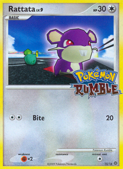 Rattata #15 Pokémon Rumble