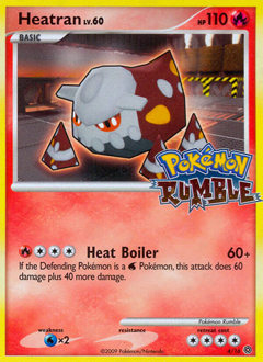 Heatran #4 Pokémon Rumble