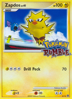 Zapdos #8 Pokémon Rumble