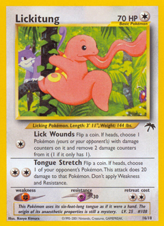 Lickitung #16 Southern Islands