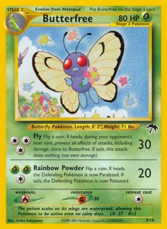 Butterfree #9 Southern Islands