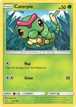 Caterpie #1 Sun & Moon