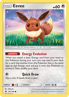 Eevee #101 Sun & Moon