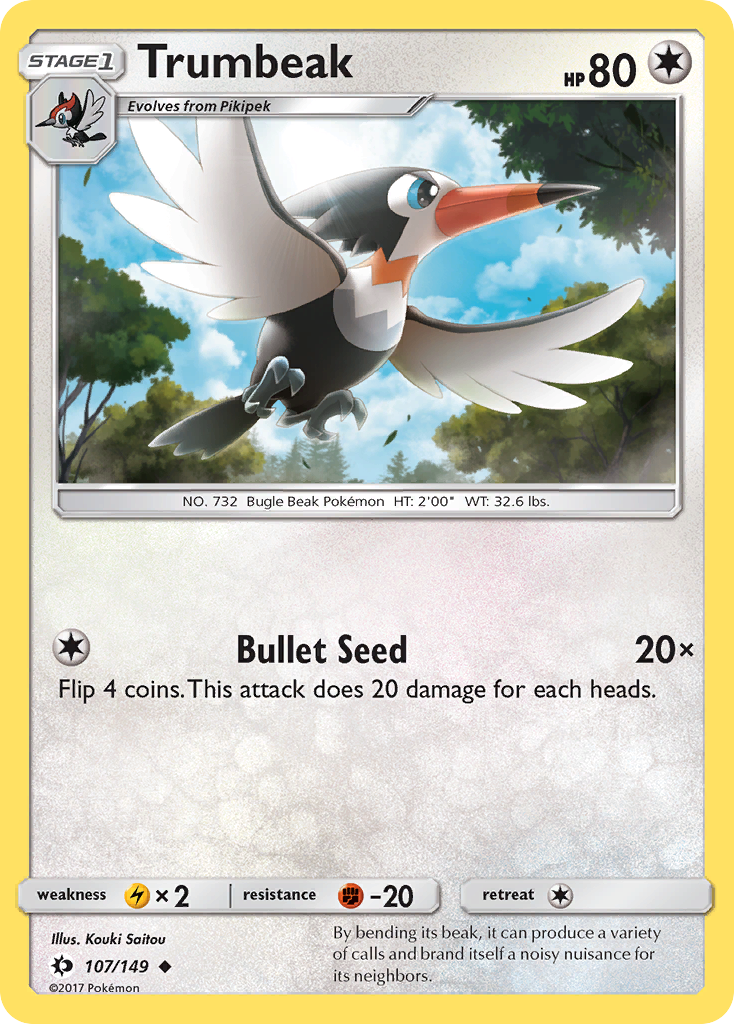 Trumbeak #107 Sun & Moon