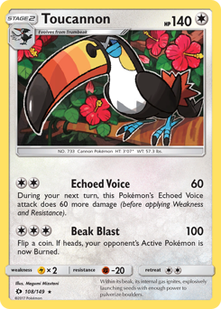 Toucannon #108 Sun & Moon