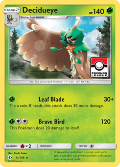 Decidueye #11 Sun & Moon