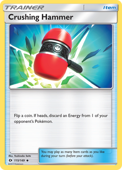 Crushing Hammer #115 Sun & Moon