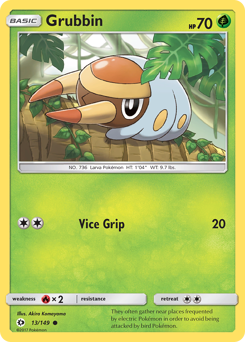 Grubbin Sun & Moon #13