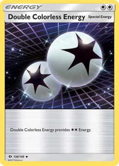 Double Colorless Energy #136 Sun & Moon