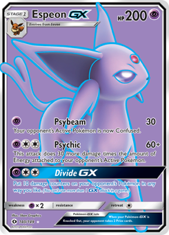 Espeon-GX #140 Sun & Moon