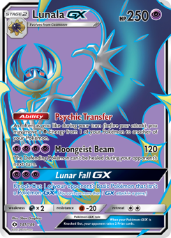 Lunala-GX #141 Sun & Moon