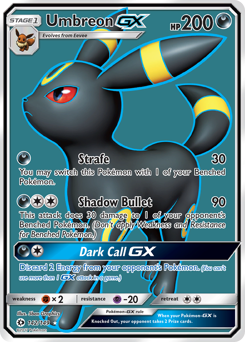 Umbreon-GX #142 Sun & Moon
