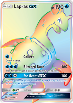 Lapras-GX #151 Sun & Moon