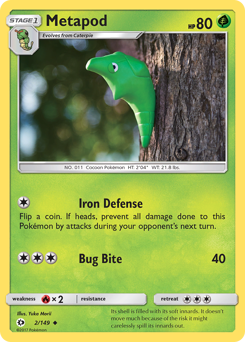Metapod Sun & Moon #2