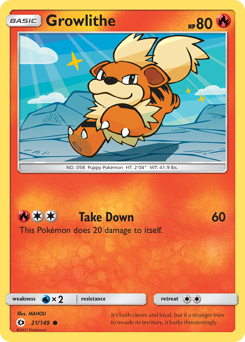 Growlithe #21 PSA 10